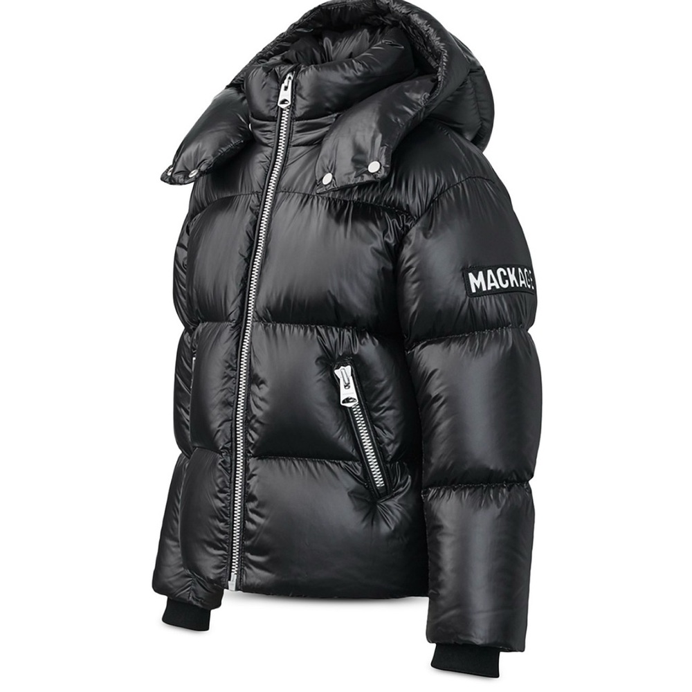 Mackage Jesse Down Unisex Black Puffer Jacket